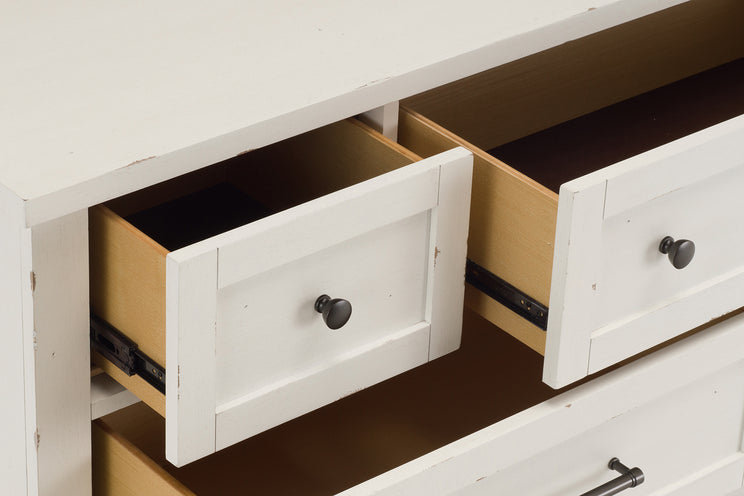 XXX's and OOO's 7-Drawer Dresser